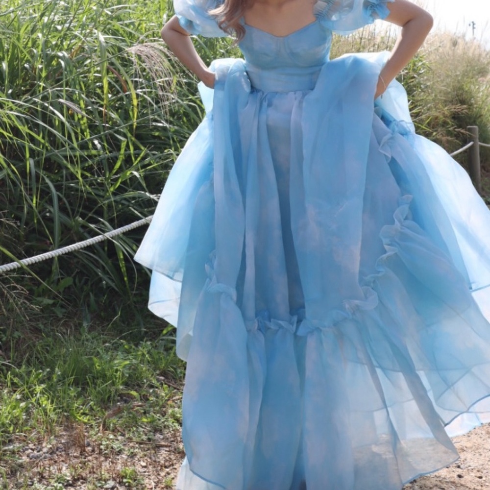 Selkie “head in the cloud” Gown